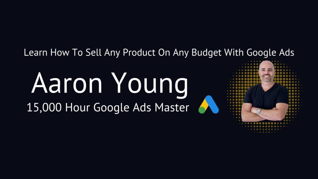 YouTube banner for YouTube channel Aaron Young.